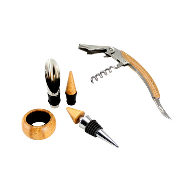 Set de Vino Bamboo - Imagen 4
