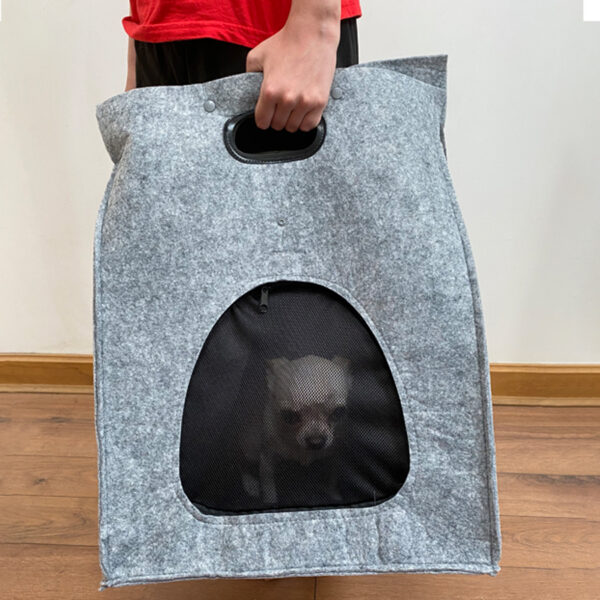 Bolso de Fieltro Porta-Mascotas - Imagen 2