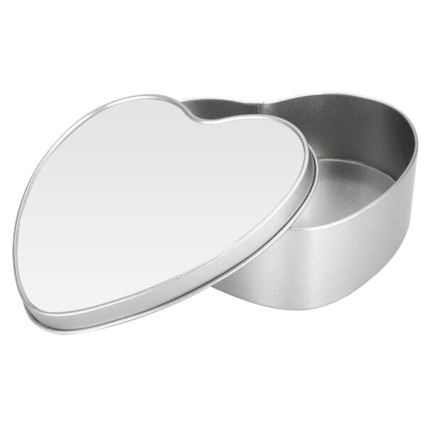 Caja Metálica Corazón Sublimación - Imagen 4