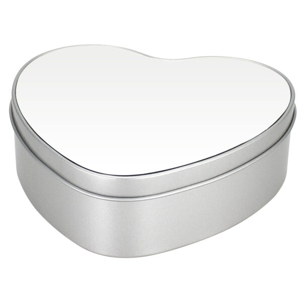 Caja Metálica Corazón Sublimación - Imagen 3