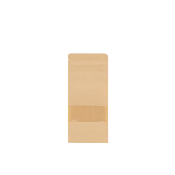 Bolsa doypack 250ml de papel kraft, para Alimentos - Imagen 3