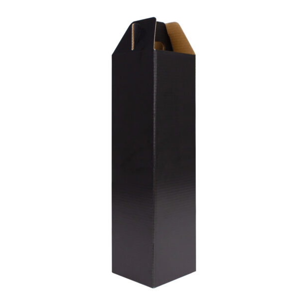 Caja autoarmable con asas, para 1 botella de Vino - Imagen 5