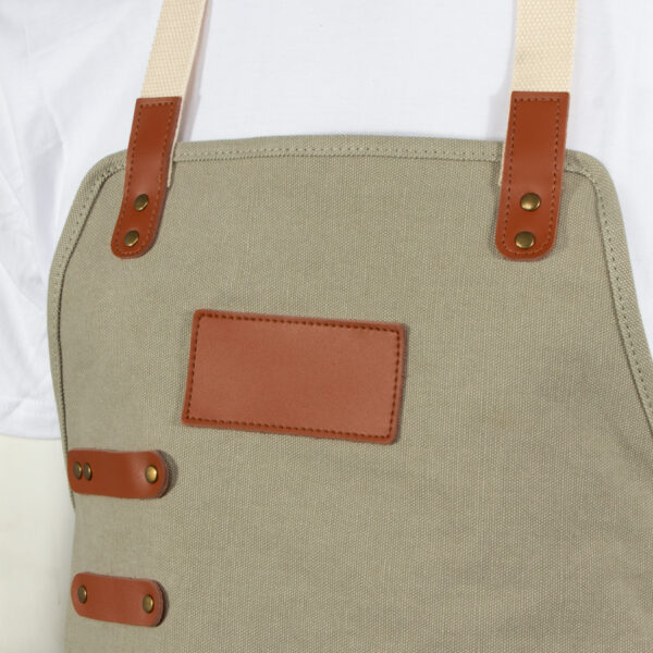 Pechera Asador Canvas Algodón 10 onzas - Imagen 8