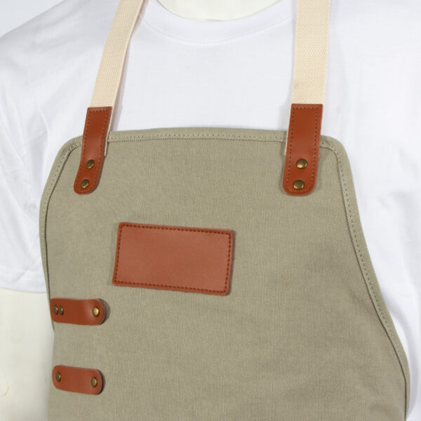 Pechera Asador Canvas Algodón 10 onzas - Imagen 9