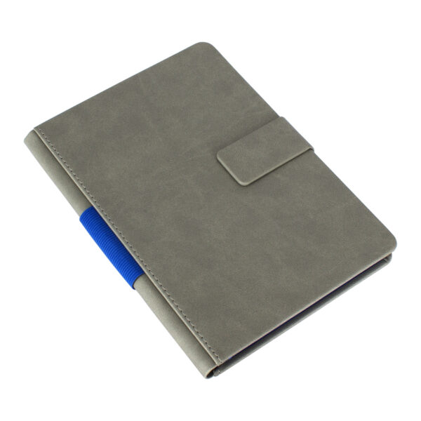 Cuaderno Gris cierre imantado - Imagen 2