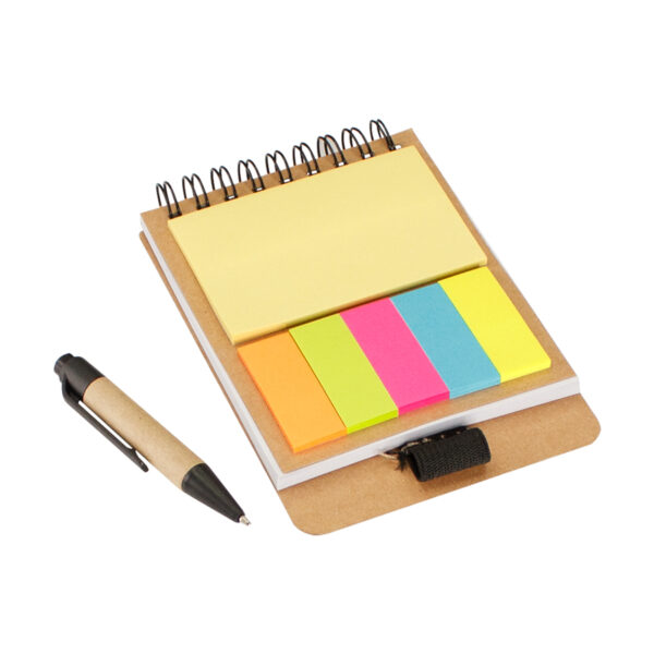 Memo Set Ecológico con Bolígrafo - Imagen 4