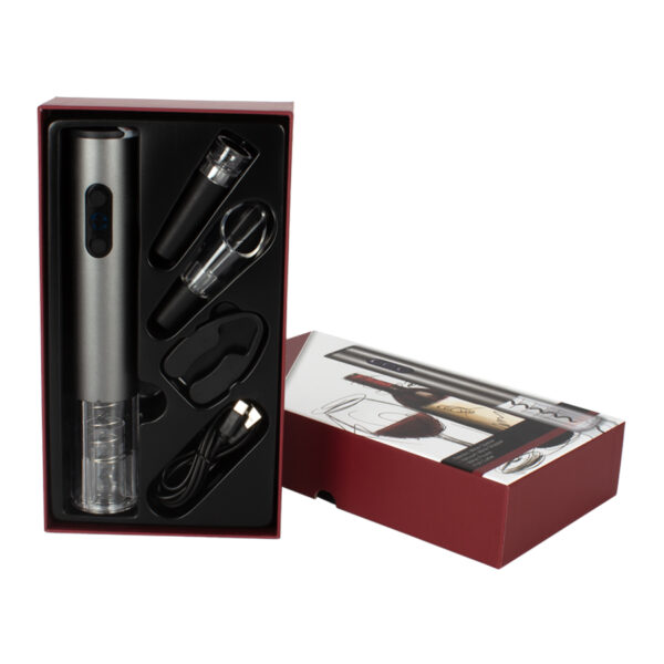 Deluxe USB Set de Vino Eléctrico - Imagen 4